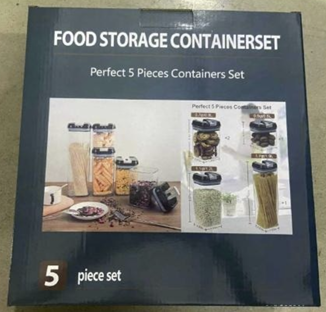 Wooden Food Storage Box (ZB-023)