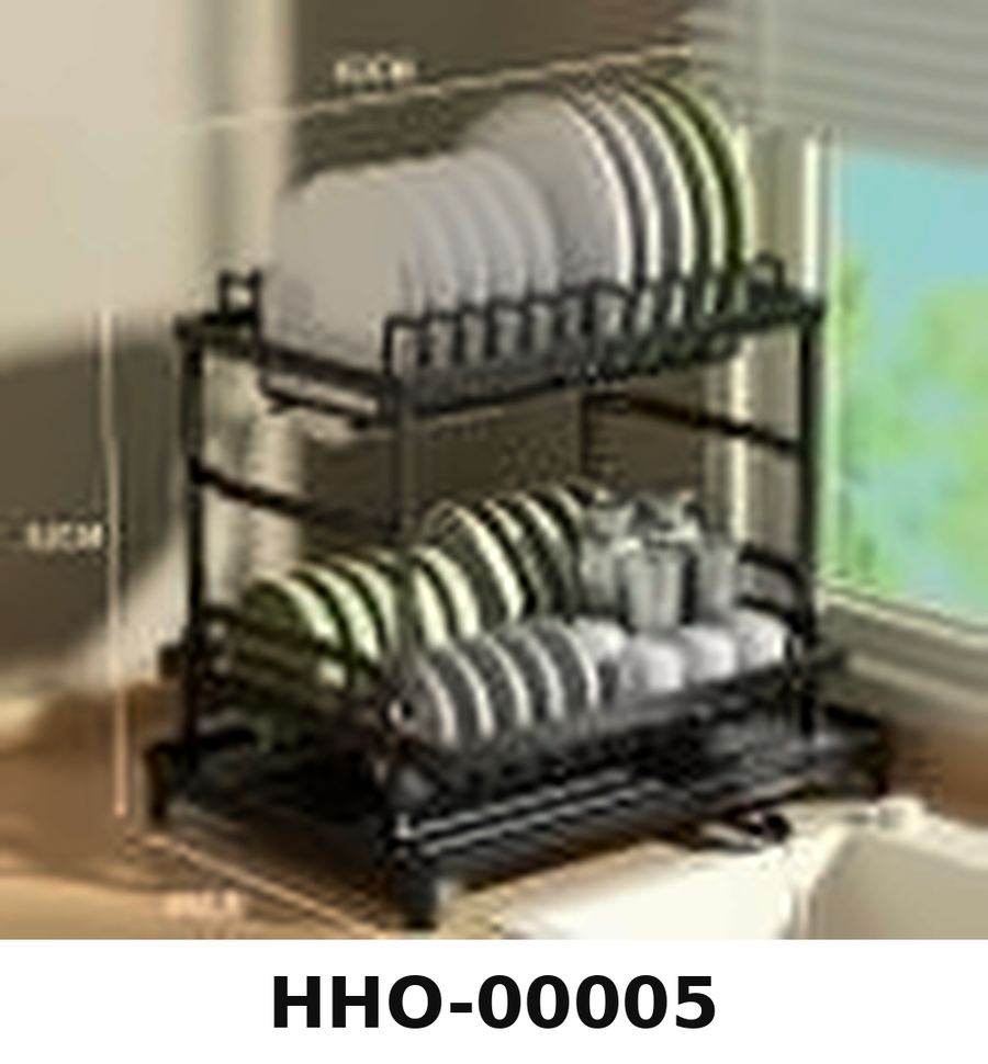 2-Layer Stainless Steel Dish Drying Rack