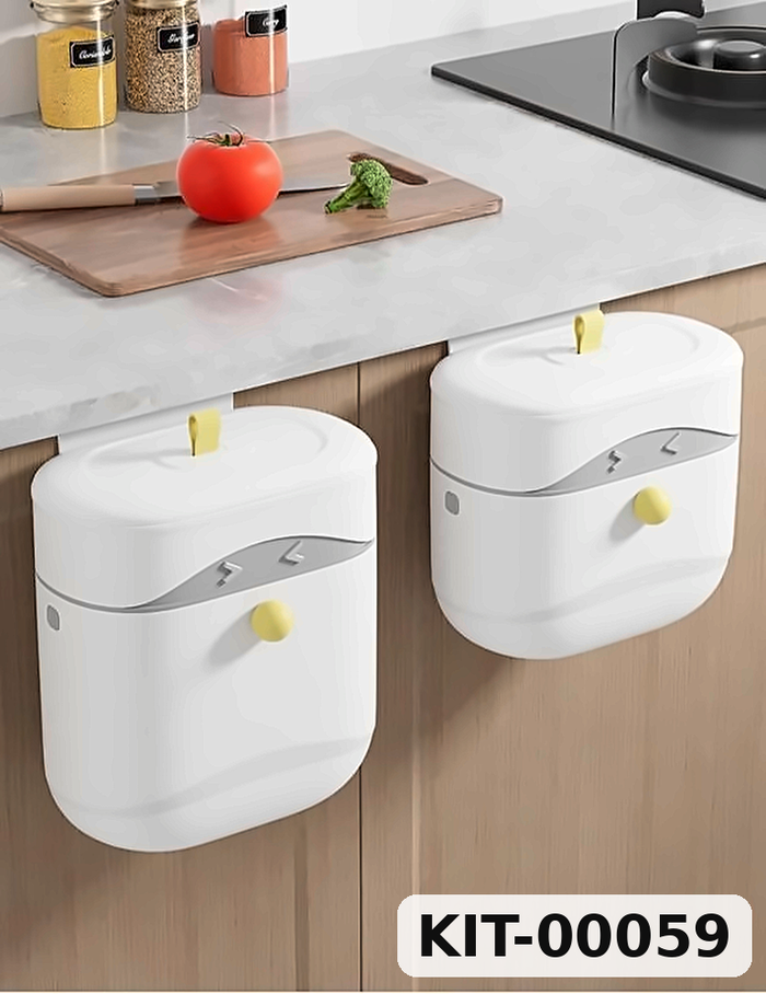 Wall-Mounted Kitchen Trash Can